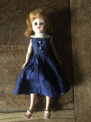 Vintage Vogue Jill Doll,  1957,  With Shoes And 7 Dresses,  2 Skirts