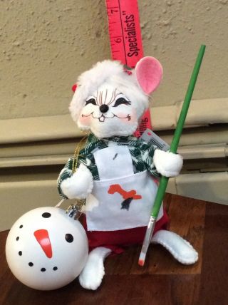 Annalee Mobiliteevintage Doll Christmas Northwoods Artist Mouse