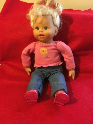 2007 Fisher Price Little Mommy Baby Doll M 3096 Baby Knows