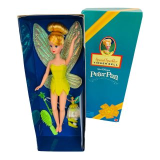 Mattel 1998 Special Sparkles Tinker Bell Doll Walt Disney 