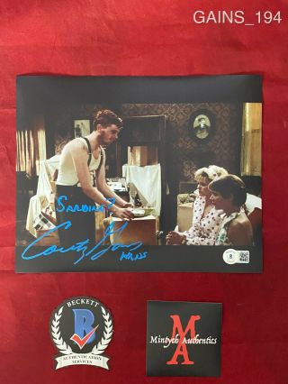 Courtney Gains Autographed Signed 8x10 Photo The Burbs Beckett Hans