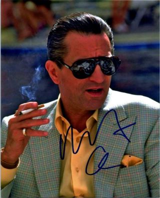 Robert Deniro 8x10 Signed Photo Autographed Picture Includes