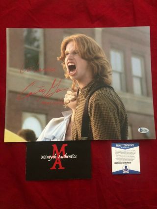 Courtney Gains Autographed Signed 11x14 Photo Children Of The Corn Beckett
