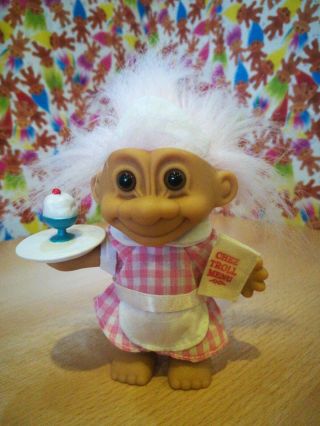 Rare Russ Troll Waitress Retro Vintage Collectable 90s Toy