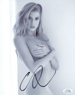 Charlotte Mckinney Signed Autographed 8x10 Photo Hot Sexy Model Acoa