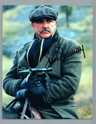 Sean Connery Signed 8x10 Photo Pic Autographed Picture With
