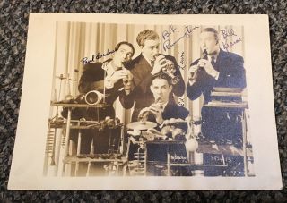 The Kidoodlers Autographed Signed Photo By All 4 1939 Novelty Music Quartet