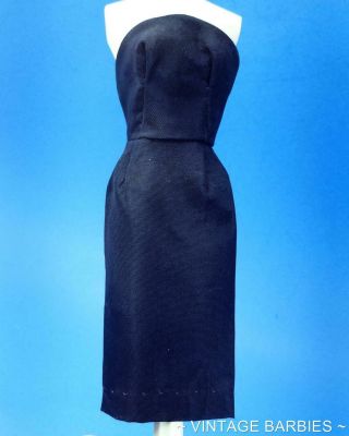 Vintage Barbie Doll Black Magic 1609 Dress Htf Minty 1960 