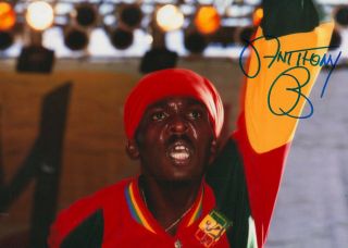 Anthony B " Reggae " Signed 8x12 Inch Photo Autograph