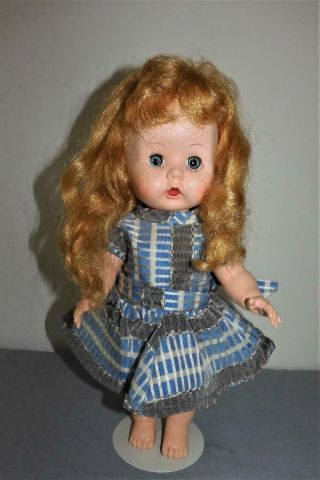 Vtg 1960s Arranbee R&b Littlest Angel Doll Bent Knee Walker 10.  5 " Doll