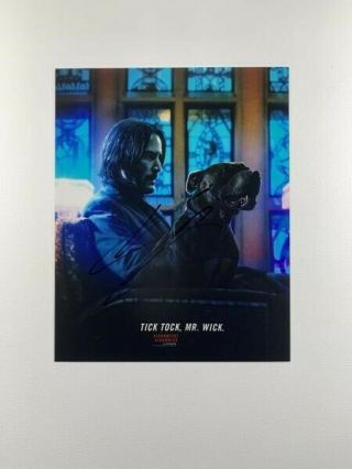 Keanu Reeves John Wick 8x10 Photo Signed Autographed