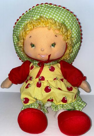 Strawberry Shortcake Berry Talkin’ Apple Dumplin Plush Doll Talks Bandai 2003