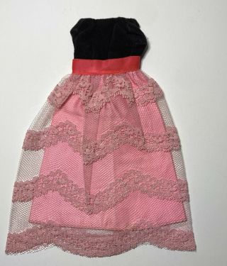 Vintage Barbie Dress Francie Clothes Two For The Ball 1232