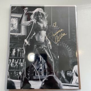 Jessica Alba Signed 8 X10 Photo Sin City