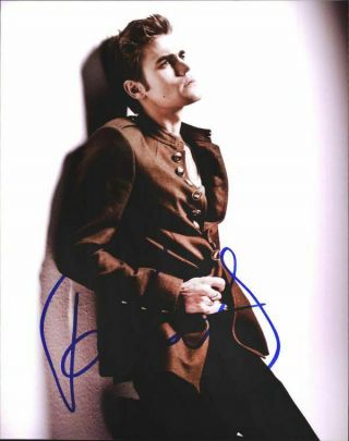 Paul Wesley Authentic Signed Celebrity 8x10 Photo W/cert Autographed 40216b1