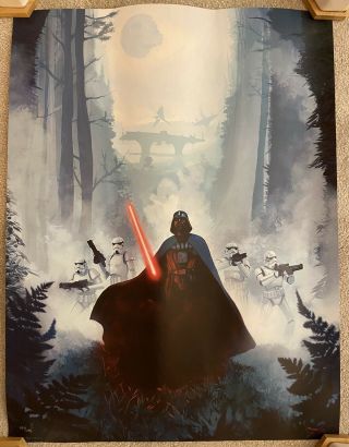 Star Wars Limited Edition Lithograph Art Print Acme Archives Darth Vader