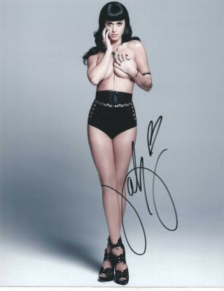 Katy Perry - Sultry Sexy Wild Singer - Hand Signed Autographed Photo With