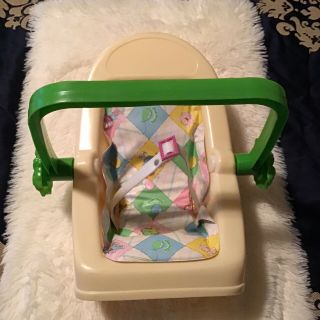 Vintage 1983 Cabbage Patch Kids Doll 3 Position Carrier/ Baby Seat