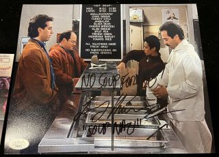 Autographed Larry Thomas Signed 8x10 Photo The Soup Nazi Jsa Jerry Seinfeld