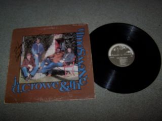 J.  D.  Crowe Hand Signed In Person 1975 Record Album Autographed