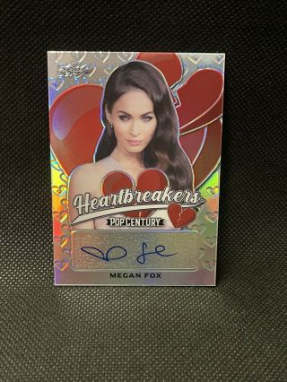 2021 Leaf Pop Century Megan Fox Heartbreakers Auto 21/37 Autograph