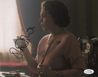 Olivia Colman The Crown Autographed Signed 8x10 Photo Acoa