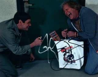 Jim Carrey Jeff Daniels Signed 8x10 Photo Autographed Picture With