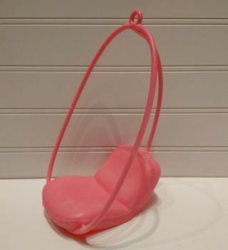 Mattel Barbie Doll Dream House Pink Hanging Swing Chair