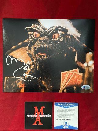 Michael Winslow Autographed Signed 8x10 Photo Gremlins Beckett Stripe