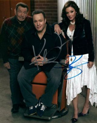 Kevin James Leah Remini Signed 8x10 Photo Pic Autographed Good Looking Plus