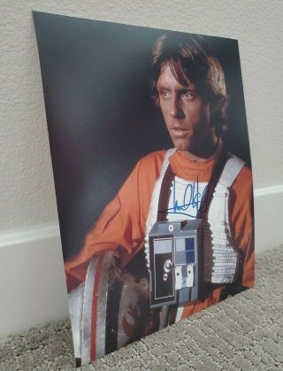 Star Wars Mark Hamill Luke Skywalker " X - Wing Pilot ",  Signed 8x10 Photo With Loa