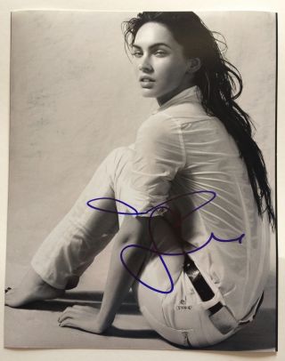 Megan Fox Authentic Signed Autographed 8x10 Photo W/ -