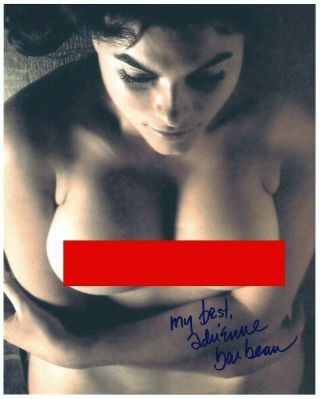 Adrienne Barbeau Hand - Signed No Top Young Sexy 8x10 Authentic W/ Very Busty