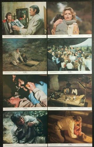 The Omen 1976 Movie Us Lobby Card Set 10x8 Foh Gregory Peck Lee Remick