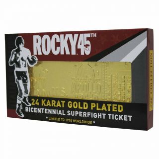 Range of Collectable Official Licensed 24k Gold Plated Silver Tickets Film Gift 2