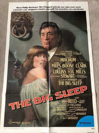 The Big Sleep (1978) Us One Sheet Cinema Poster