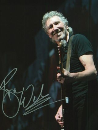 Roger Waters Pink Floyd Signed 8x10 Photo With
