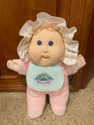 Cabbage Patch Kids Babyland Rattle Doll 10 " Hasbro 1989