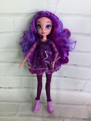 Disney Star Darlings Sage Doll With Outfit Boots Purple Sparkle