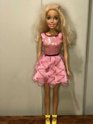 2013 Barbie Just Play Mattel My Size Best Friend 28” Inch Tall Blonde Hair