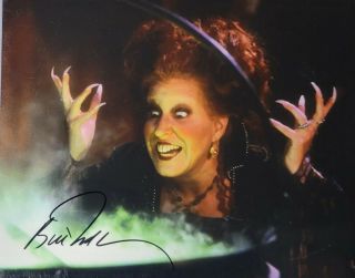 Bette Midler Authentic Signed 8x10 Photo W/