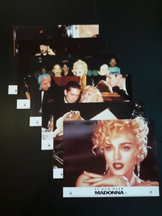 In Bed With Madonna Front Of House Foh Lobby Cards 6 Photos