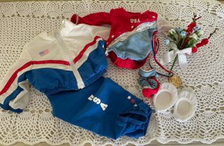 American Girl Just Like You 2 In 1 Gymnastics Outfit Complete Retired Has Flaws