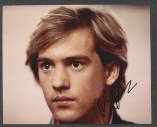 Anthony Edwards - Signed Autograph Color 8x10 Photo - Top Gun - E.  R.