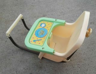 Vtg Cabbage Patch Kids Doll Table Mate High Chair Table Seat Latch 1983 Toy Old