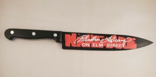 Heather Langenkamp Freddy Kruger Autographed Nightmare On Elm Street Knife Jsa
