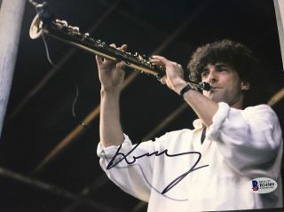 Kenny G Autographed Color 8x10 Photo Bcoa Breathless Saxophone