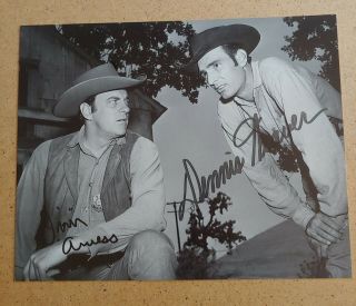 Gunsmoke James Arness Dennis Weaver Signed Autographed 8/10 Photo Reprint