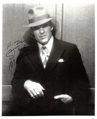 Steve Martin Hand Signed Autograph 8 X 10 B&w Photo
