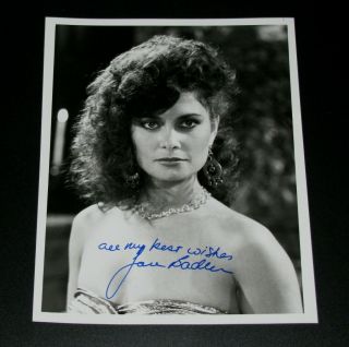 Jane Badler Signed 1981 B&w 7x9 Press Photo  The Doctors  V "